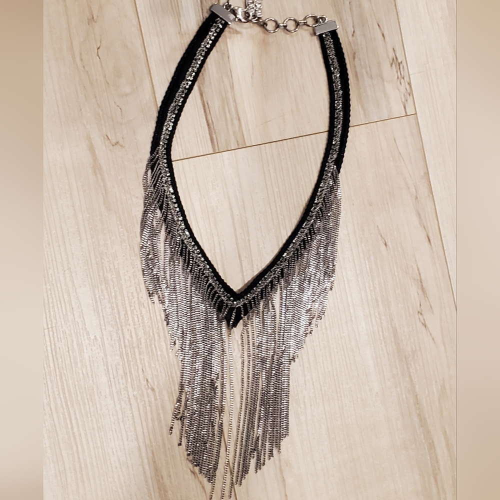 BCBGMaxAzria limited edition crystal necklace